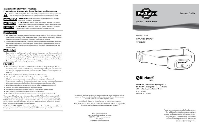 Petsafe SMART DOG PDT00-15748 User guide