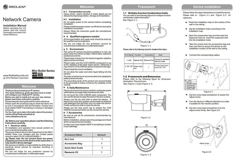 RedLeaf RLC-BH1420 User manual