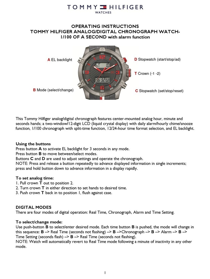 Tommy Hilfiger 1790784 User manual