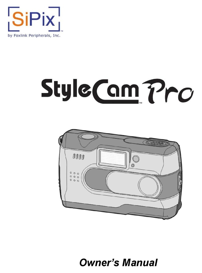 SiPix StyleCam Pro User manual