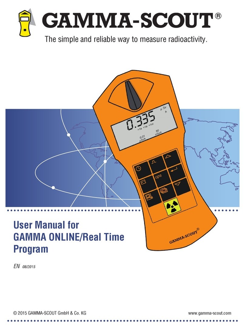 Gamma-Scout ONLINE user manual
