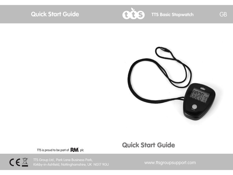 TTS SC01002 User manual