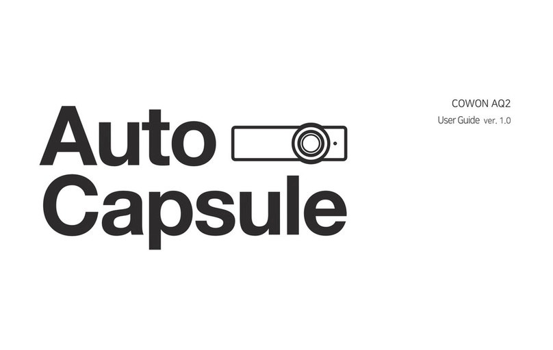 Cowon Auto Capsule AQ2 User manual