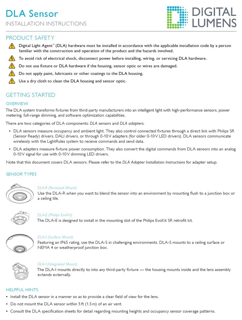 Digital Lumens DLA-R installation instructions
