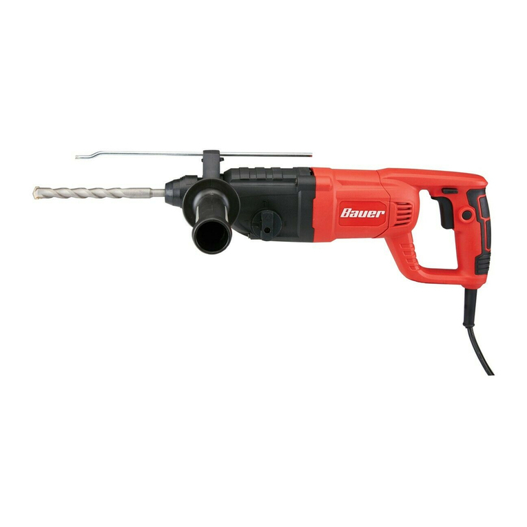 Bauer 1642E-B User manual