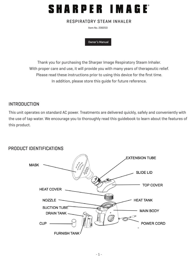 Sharper Image 206050 owner's manual