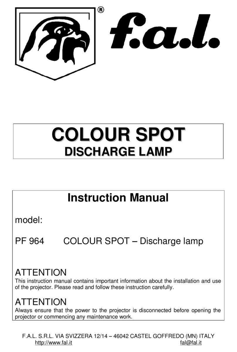 f.a.l PF 964 instruction manual