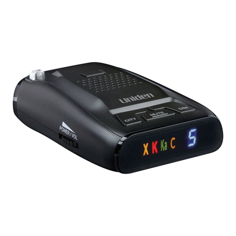 Uniden DFR3 User manual