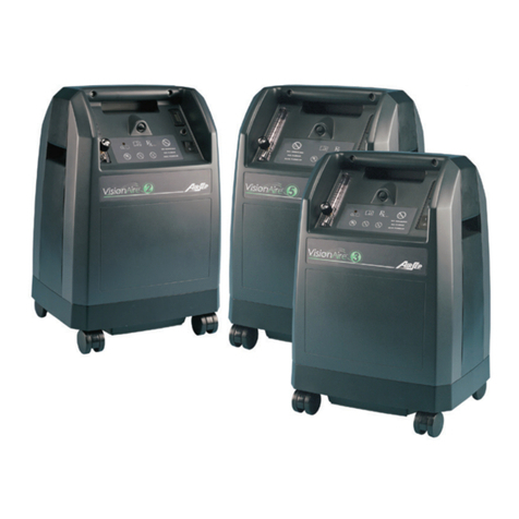 C-Aire AirSep VisionAire 5 Quick reference guide