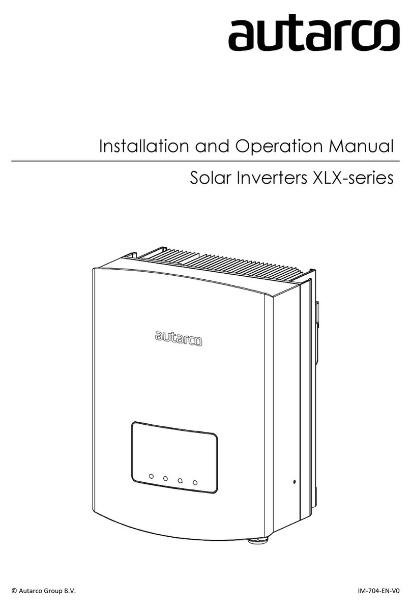 Autarco XLX20000S User manual