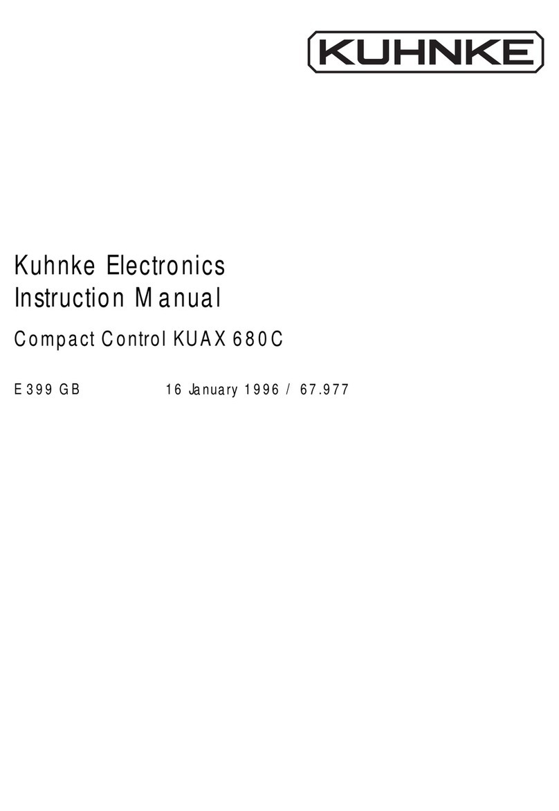 Kuhnke KUAX 680C instruction manual