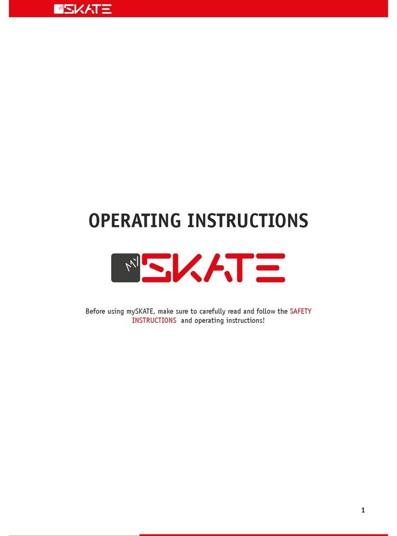 Rehability mySKATE operating instructions