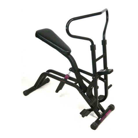 Weslo Cardio Glide Plus WLCR96058 User manual