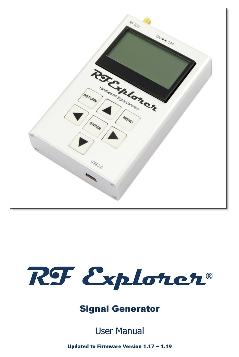 RF Explorer 3G Combo user manual