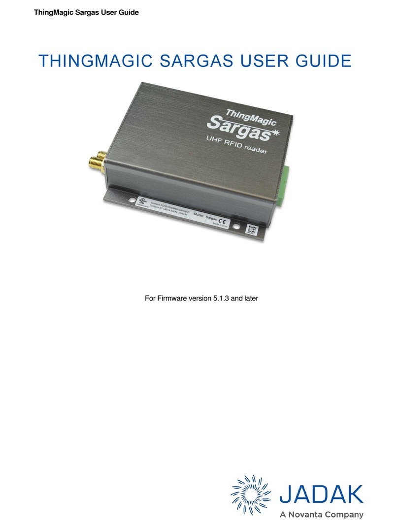 Jadac THINGMAGIC SARGAS user guide