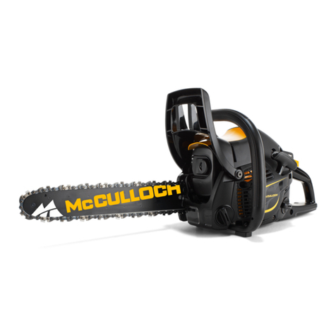 McCulloch CS 380 User manual