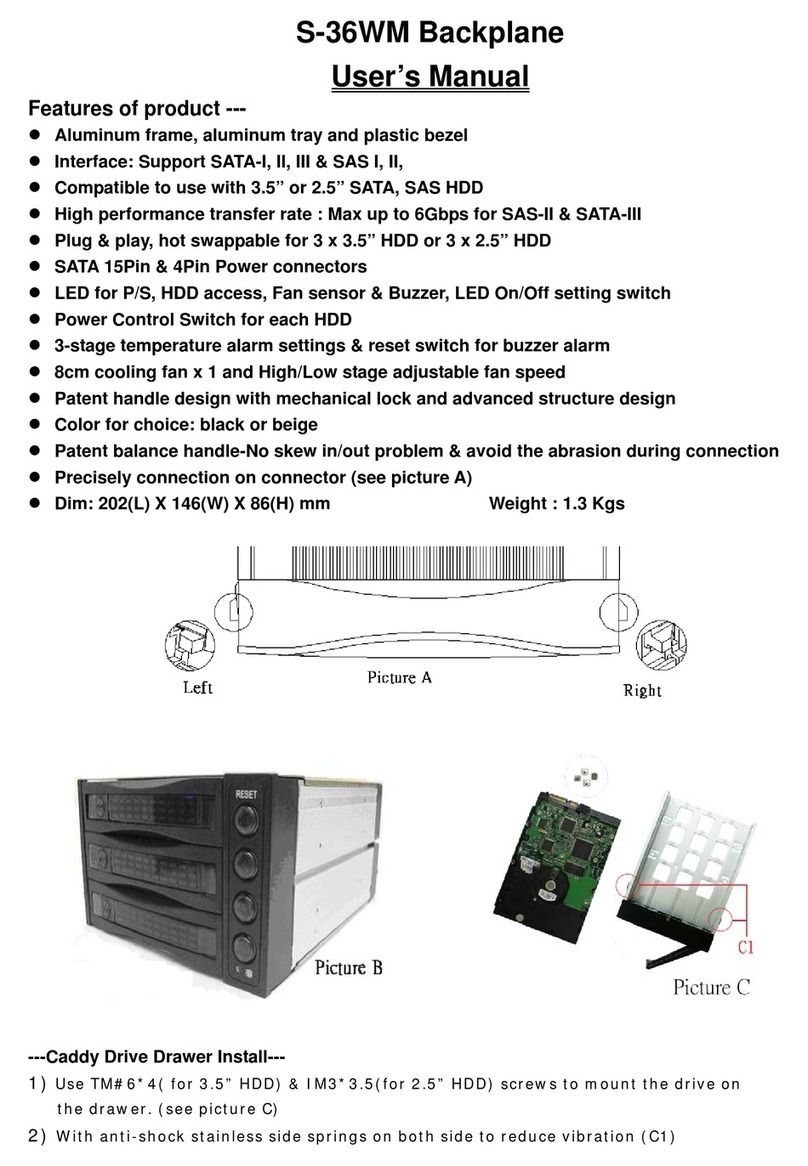 ELS-Storage S-36WM user manual