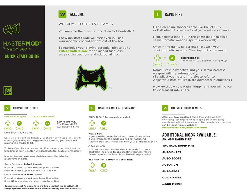 Evil MASTERMOD User manual Evil MASTERMOD User manual