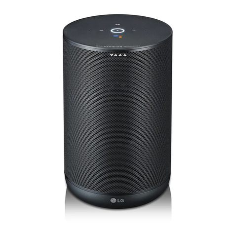LG ThinQ WK7 Specification sheet