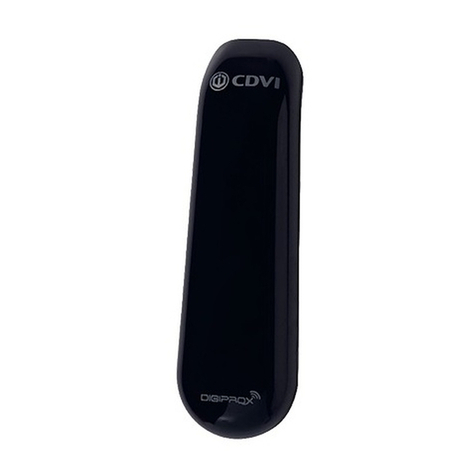 CDVI STAR1M installation manual