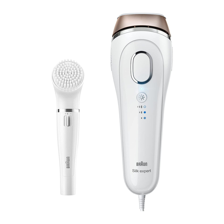 Braun Silk expert 5 user manual