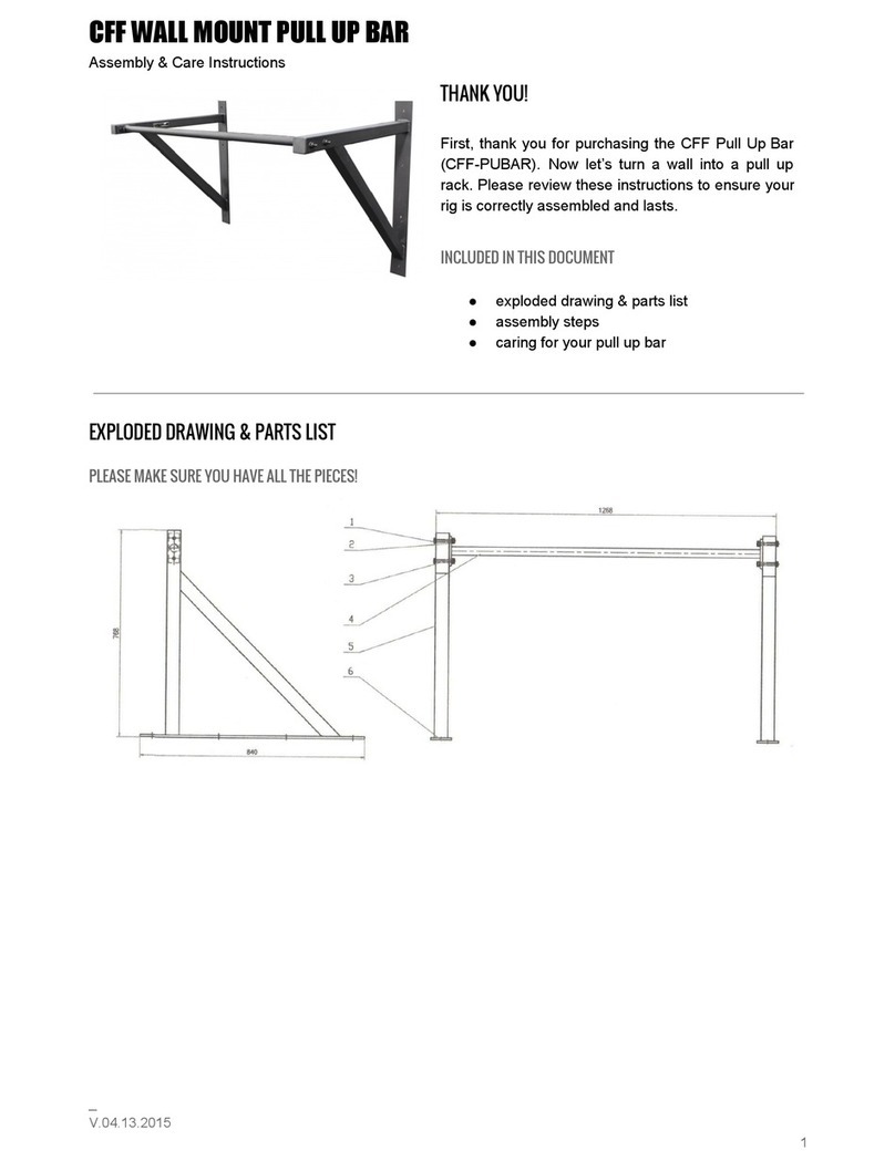 CFF 1977 CFF-PUBAR Assembly & care instructions
