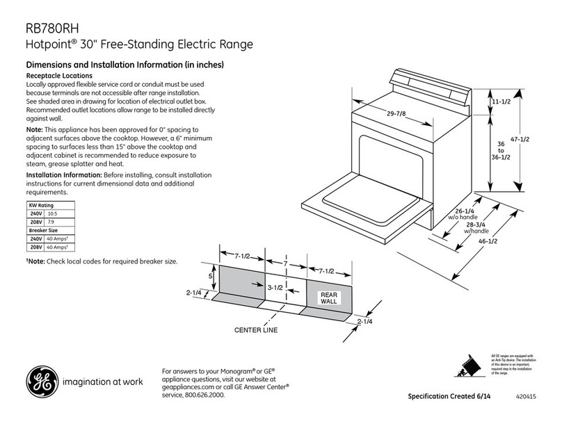 GE RB780RHSS Manual