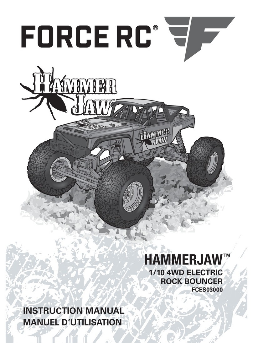 Force RC HAMMERJAW User manual