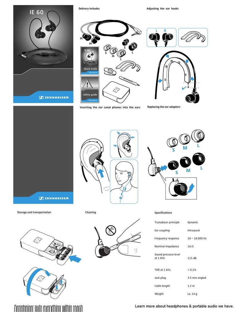 Sennheiser IE 60 quick guide