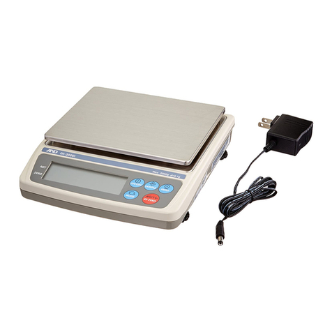 AND EK-120G User manual