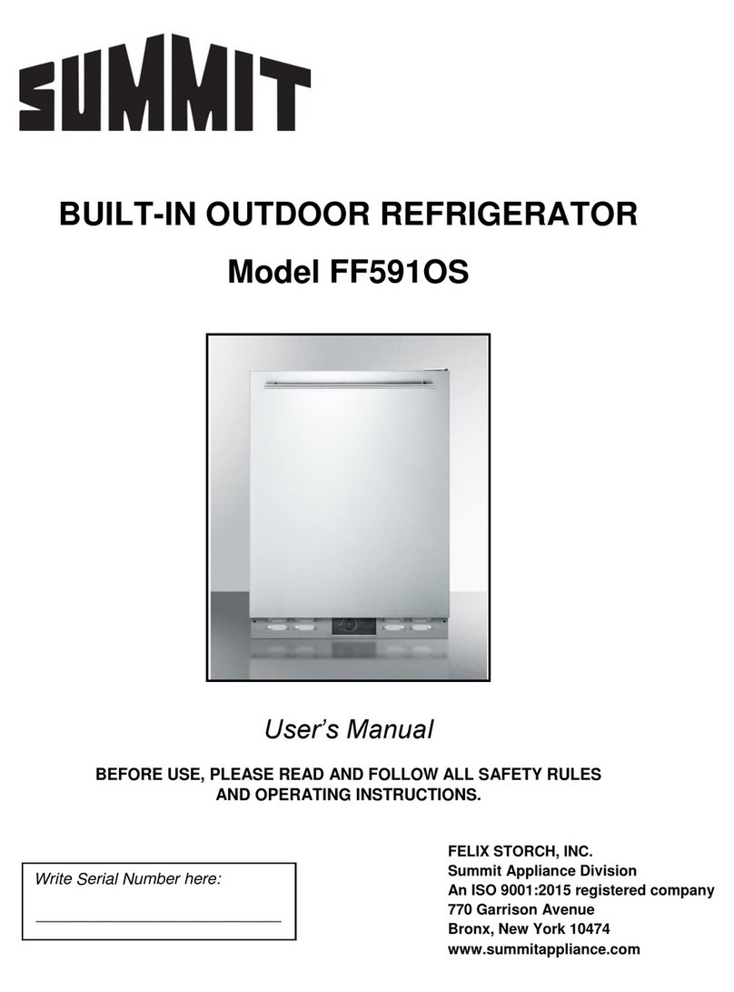 Summit FF591OS User manual Summit FF591OS User manual