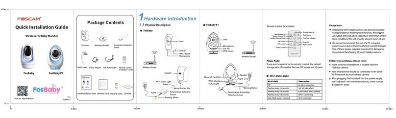 Foscam FosBaby User manual