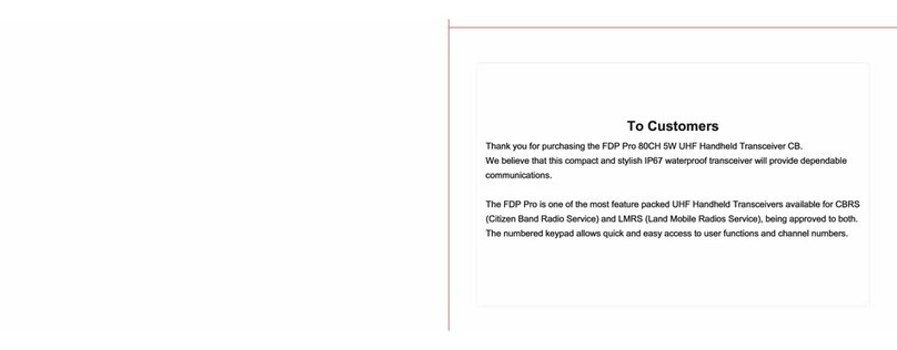 FDP Pro 80CH manual