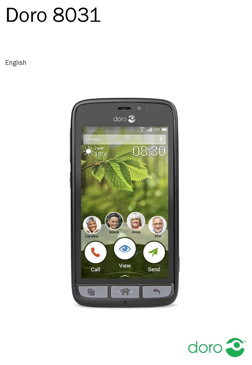 Doro 8031 manual