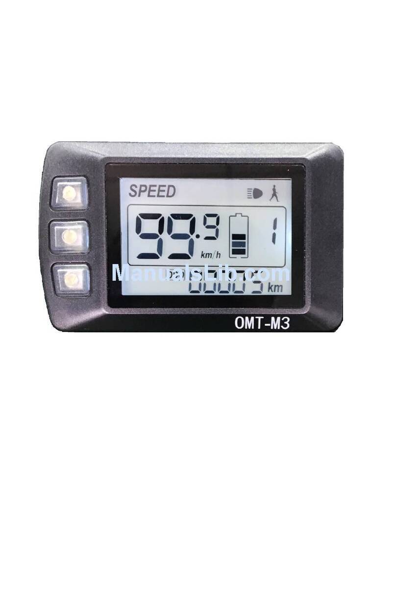EleCycles OMT-M3 User manual