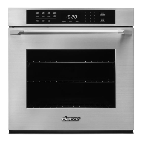 Dacor Heritage HWO127 user manual