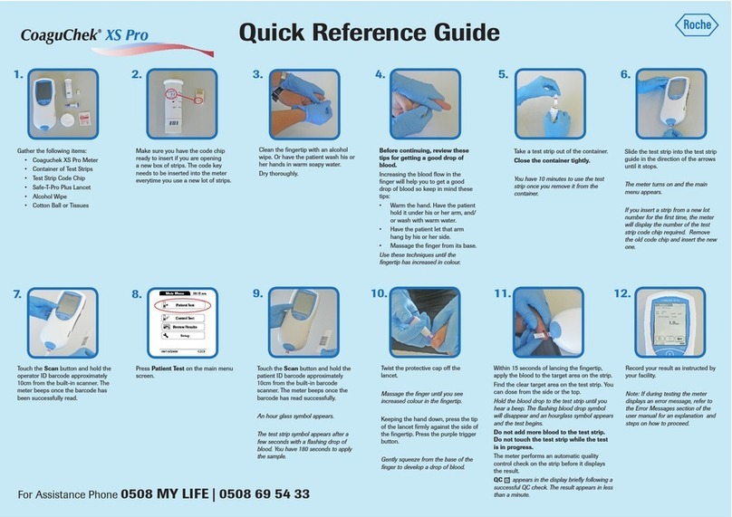Coaguchek XS Pro User manual