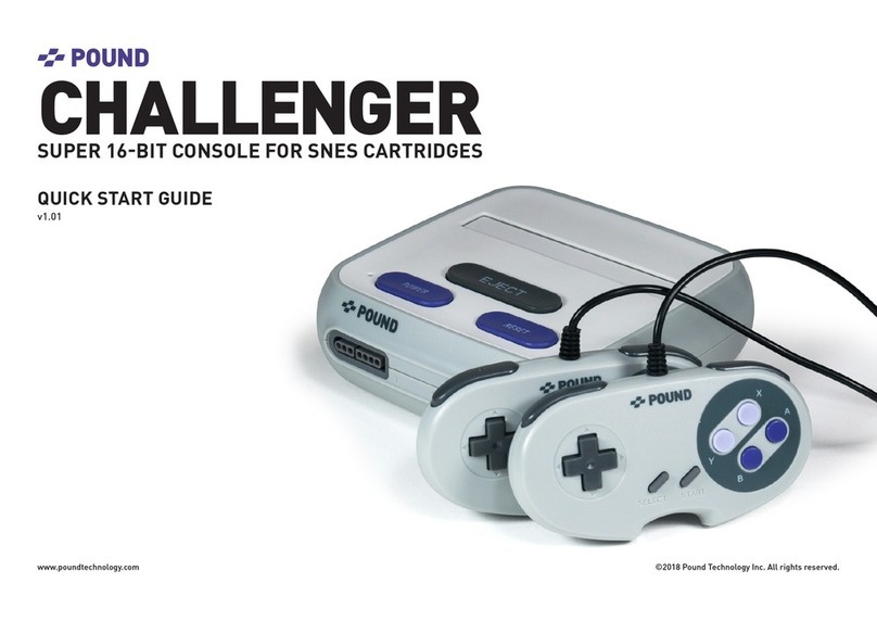 Pound Technology CHALLENGER quick start guide