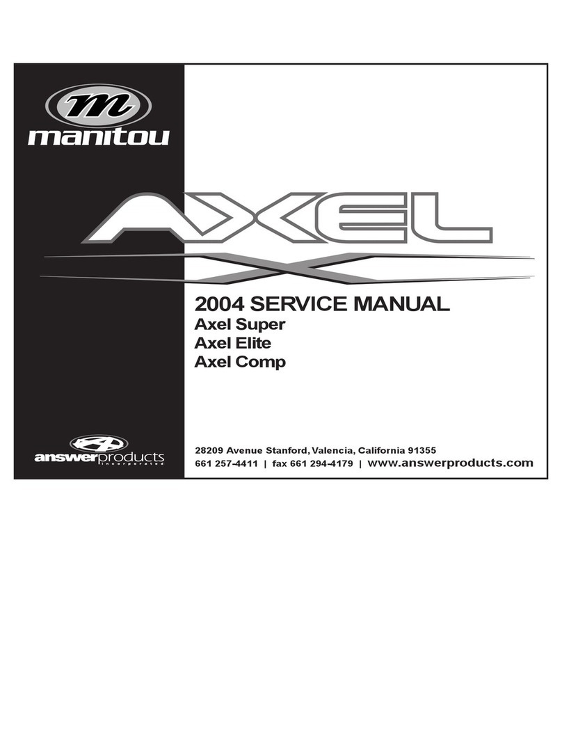 Manitou Axel Super 2004 User manual Manitou Axel Super 2004 User manual