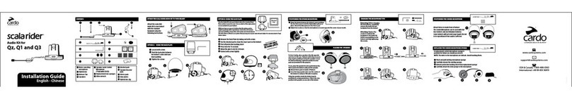 Cardo Systems Q-Line Audiokit User manual