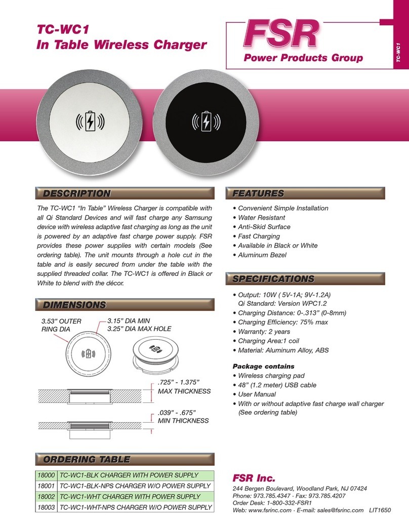 FSR TC-WC1 user manual