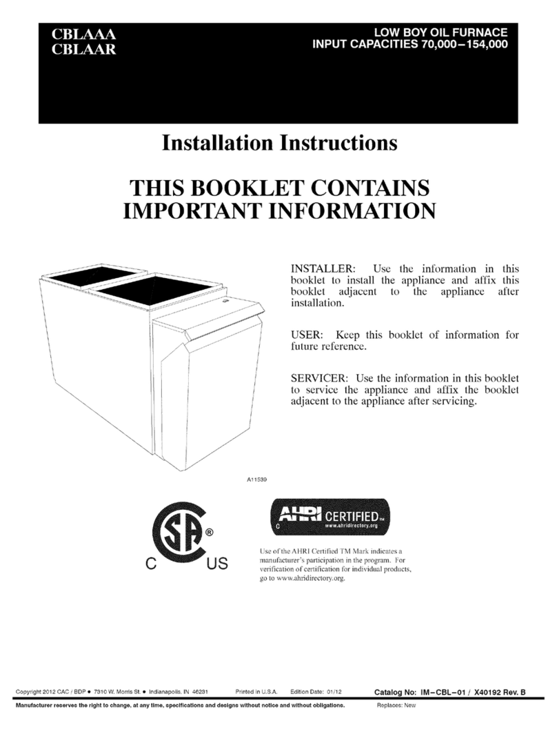 Carrier CBLAAA060120 installation instructions