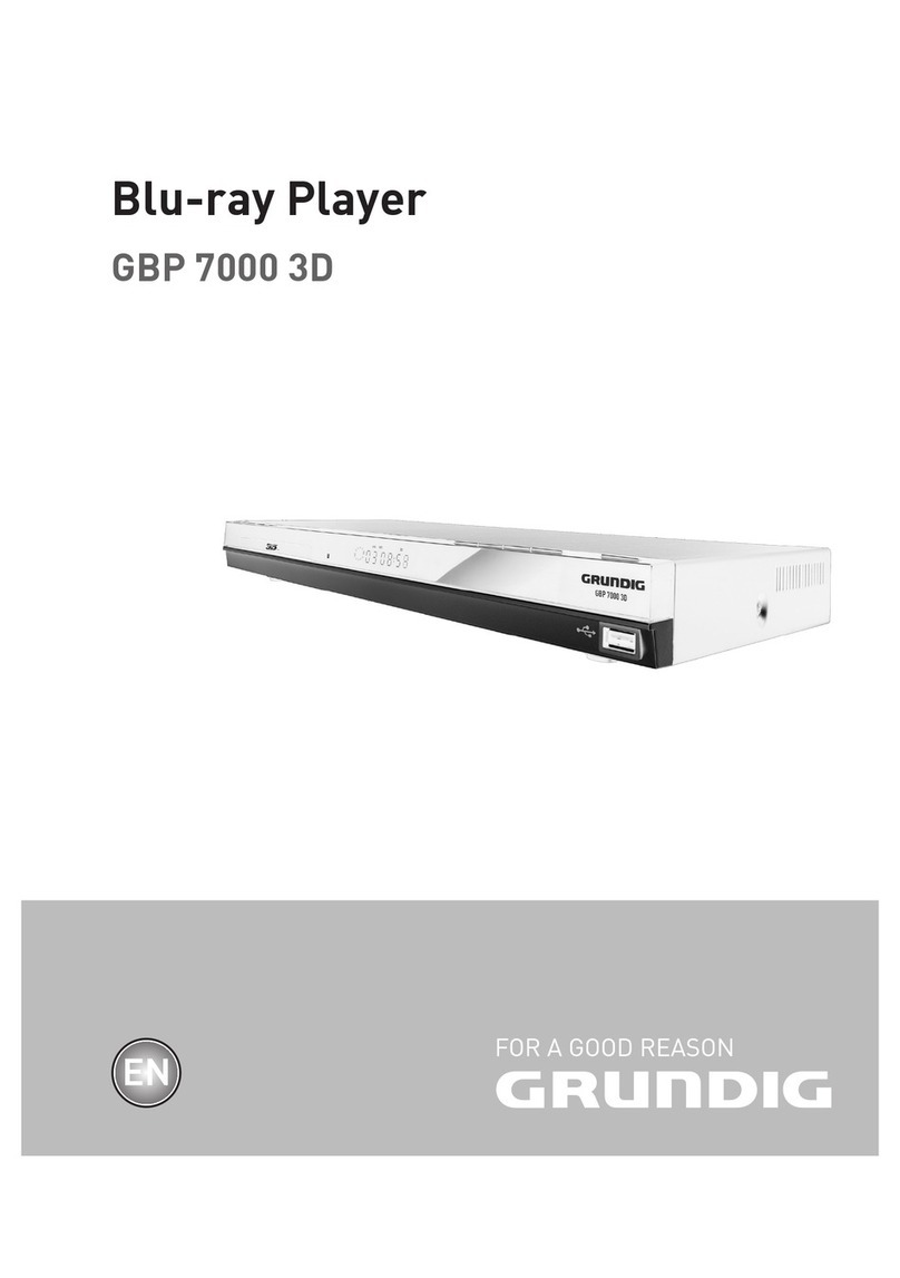 Grundig GBP 7000 3D manual