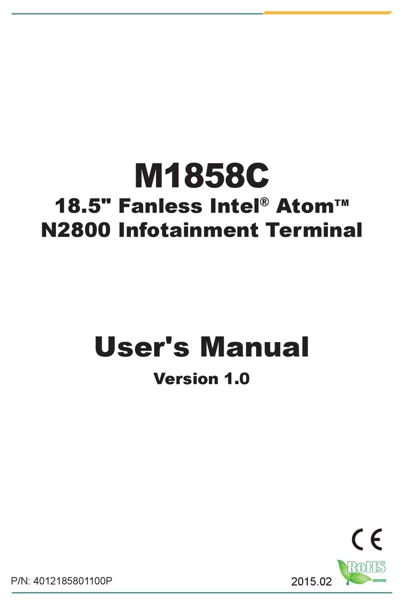 Arbor Technology M1858C user manual