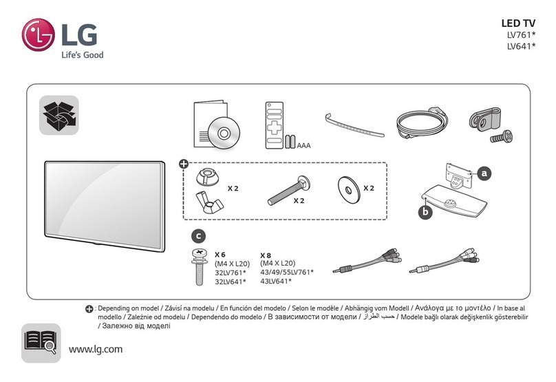 LG LV641 Series owner's manual