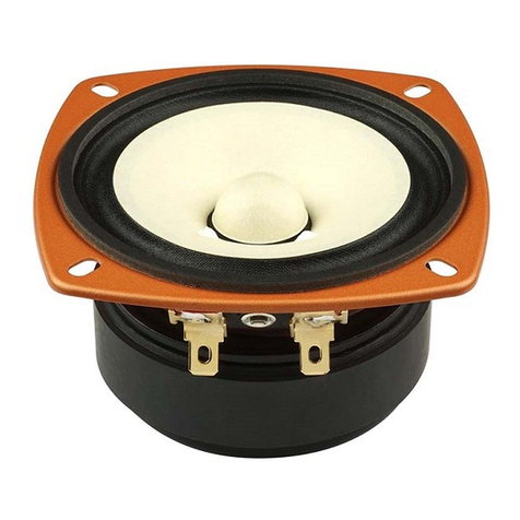Fostex FE83-Sol owner's manual