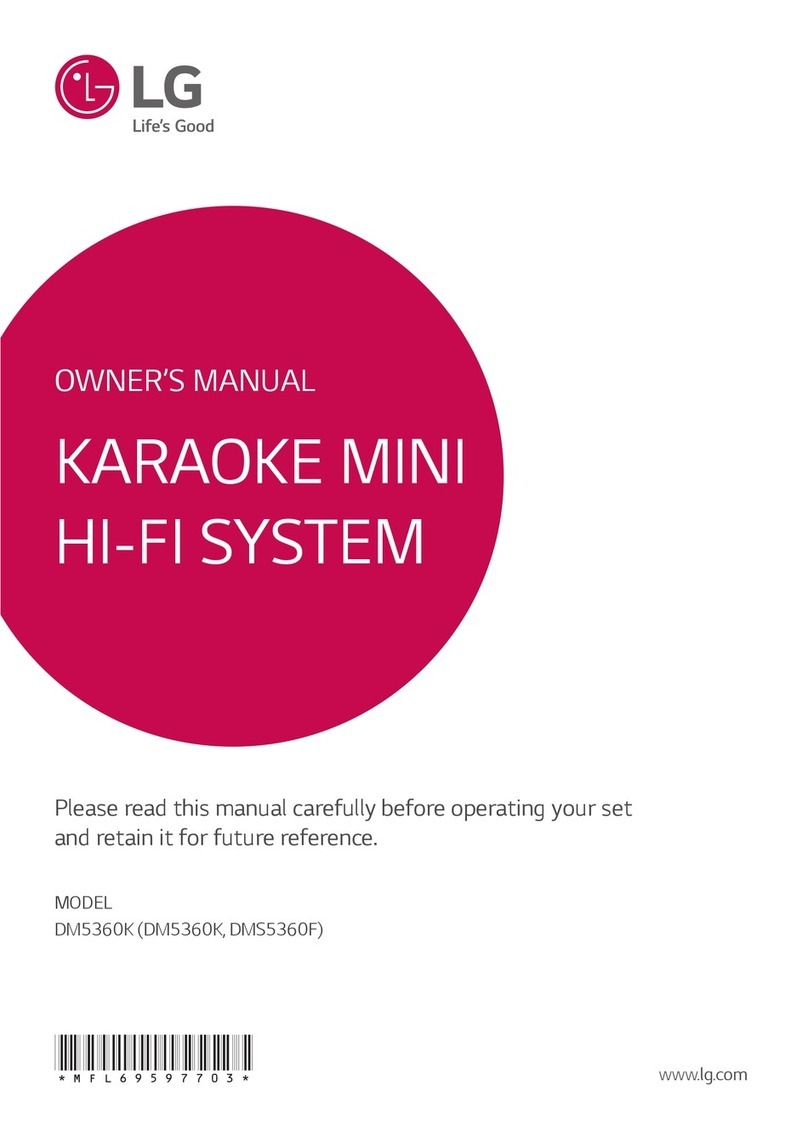 LG DM5360K User manual