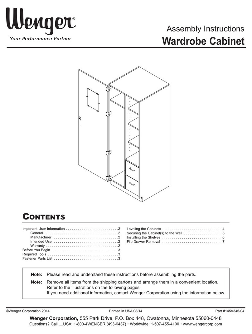 Wenger 145V006 Assembly instructions