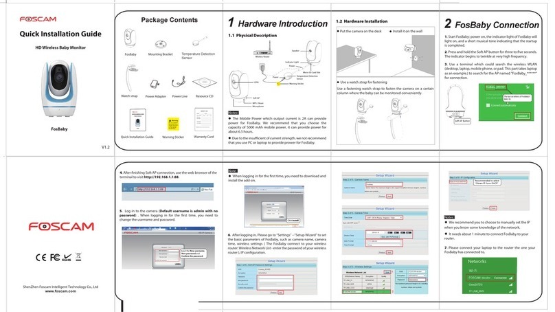 Foscam FosBaby User manual