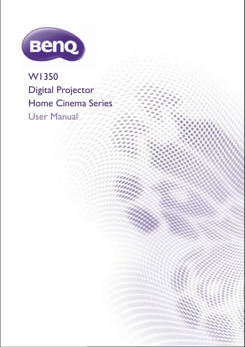 BenQ W1350 User manual
